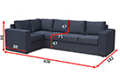 Угловой диван Чикаго В-31 (раскладной) - Фото_1