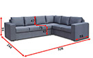 Угловой диван Чикаго В-32 (нераскладной) - Фото_3