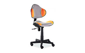 Кресло Q-G2 orange/grey - Фото
