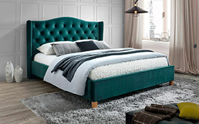 Ліжко Aspen Velvet Green - Фото