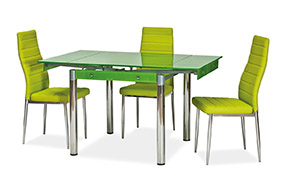Стол обеденный GD-082 green - Фото