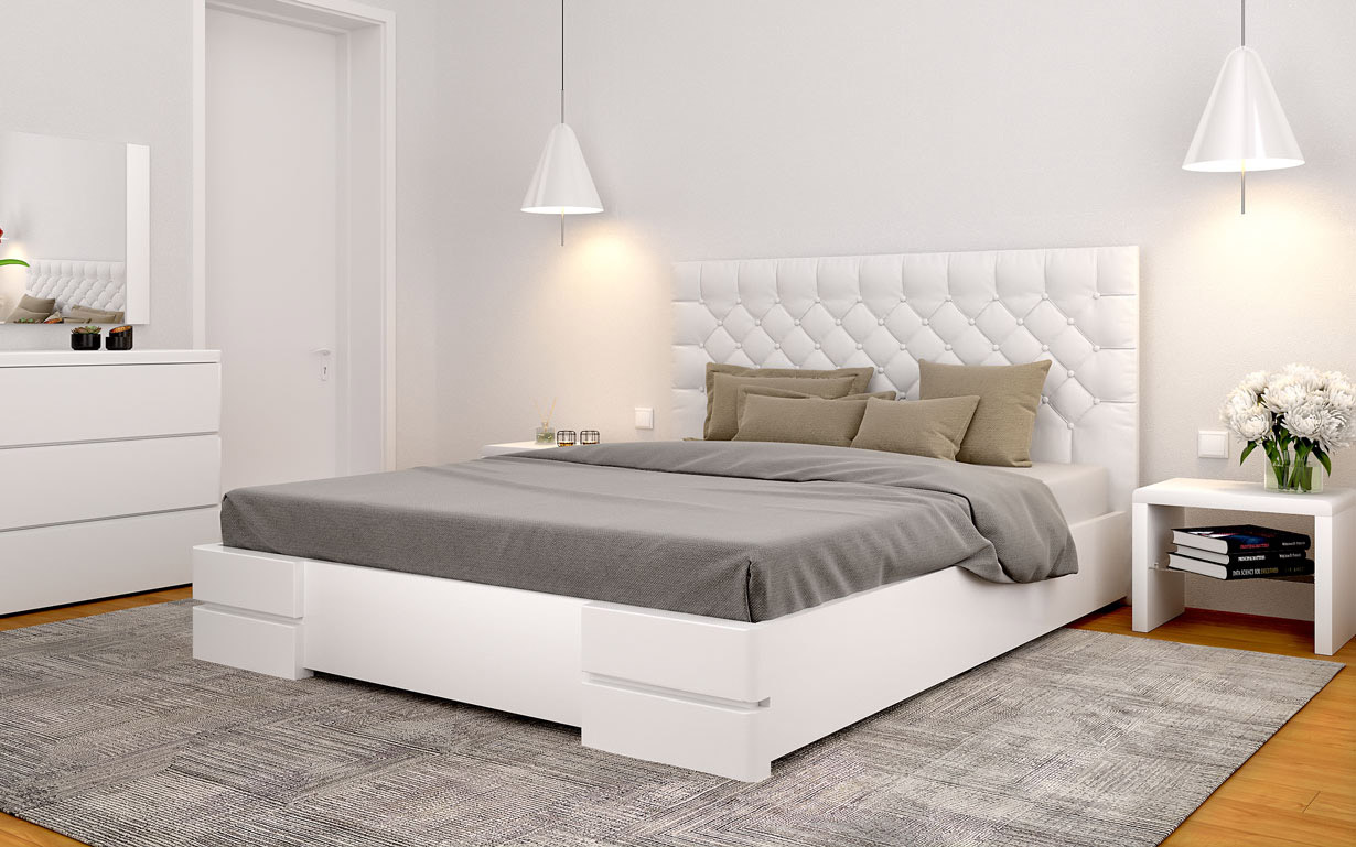 Кровать Камелия квадрат 160х200 см. Arbor Drev - Фото