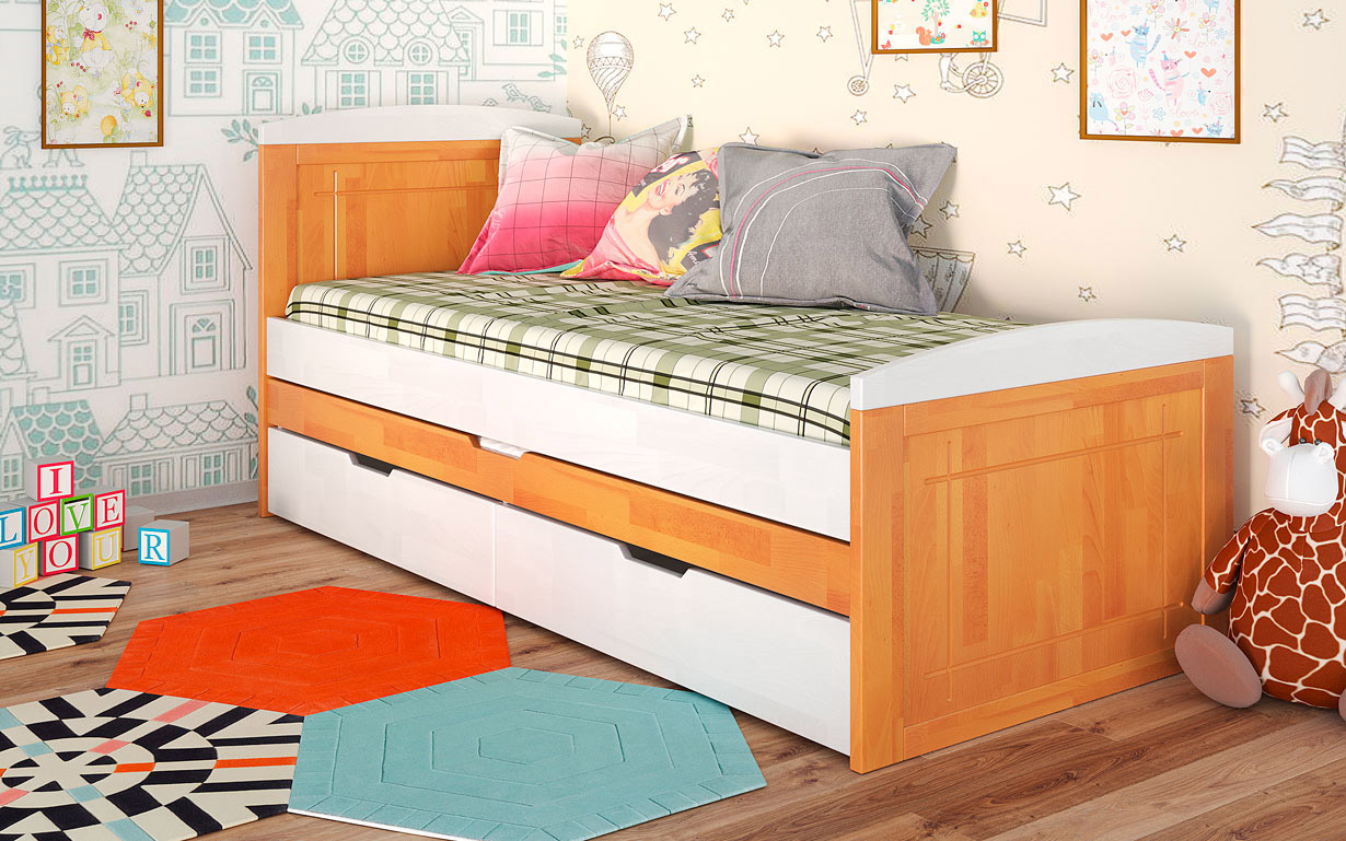Кровать Компакт 80х190 см. Arbor Drev - Фото