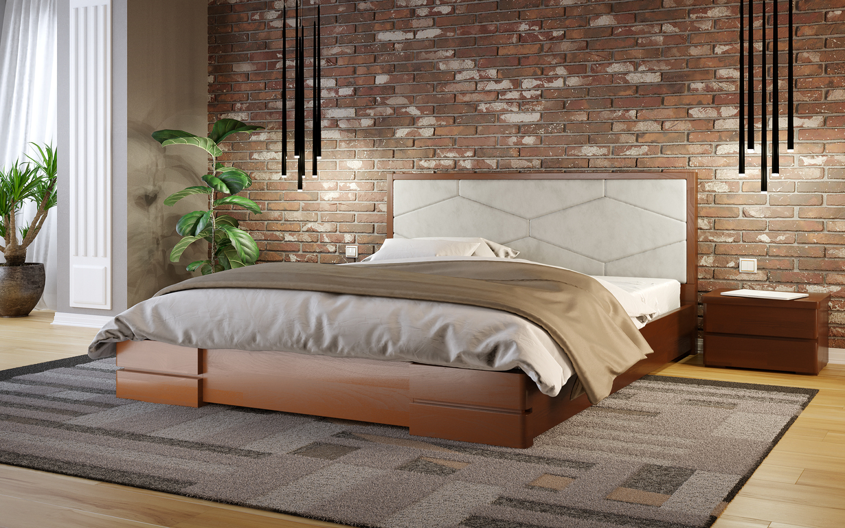 Кровать Севилья с механизмом 160х200 см. Arbor Drev - Фото