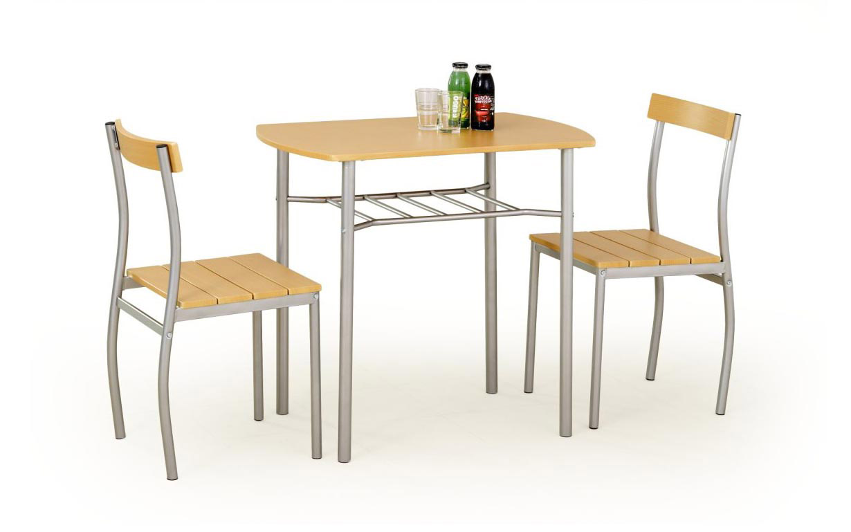 Комплект Lance olha стіл + 2 стільця Halmar - Фото