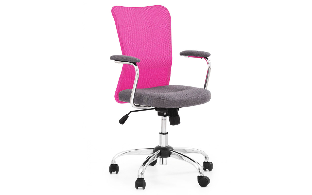 Кресло компьютерное Andy pink Halmar - Фото
