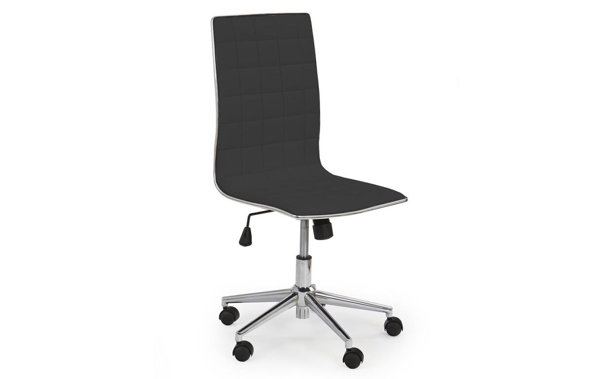 Кресло компьютерное Tirol black Halmar - Фото
