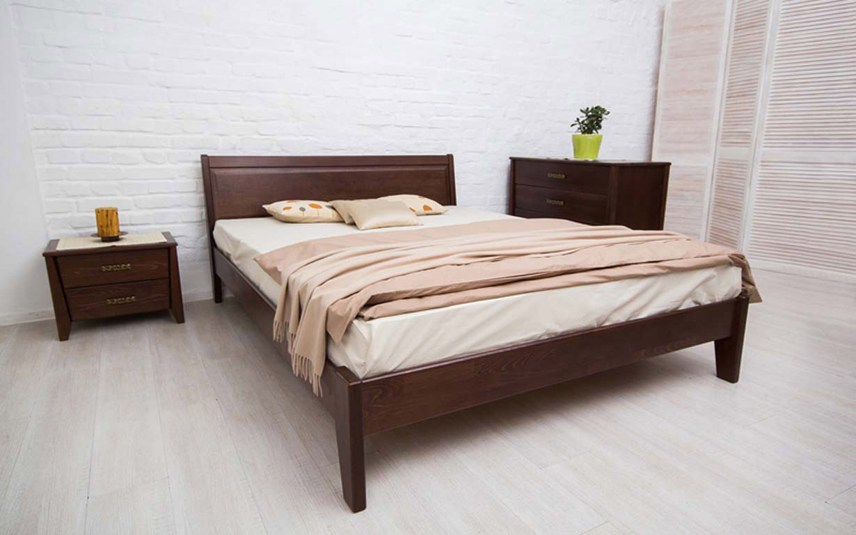 Кровать Сити без изножья с филенкой 160х190 см. Олимп - Фото