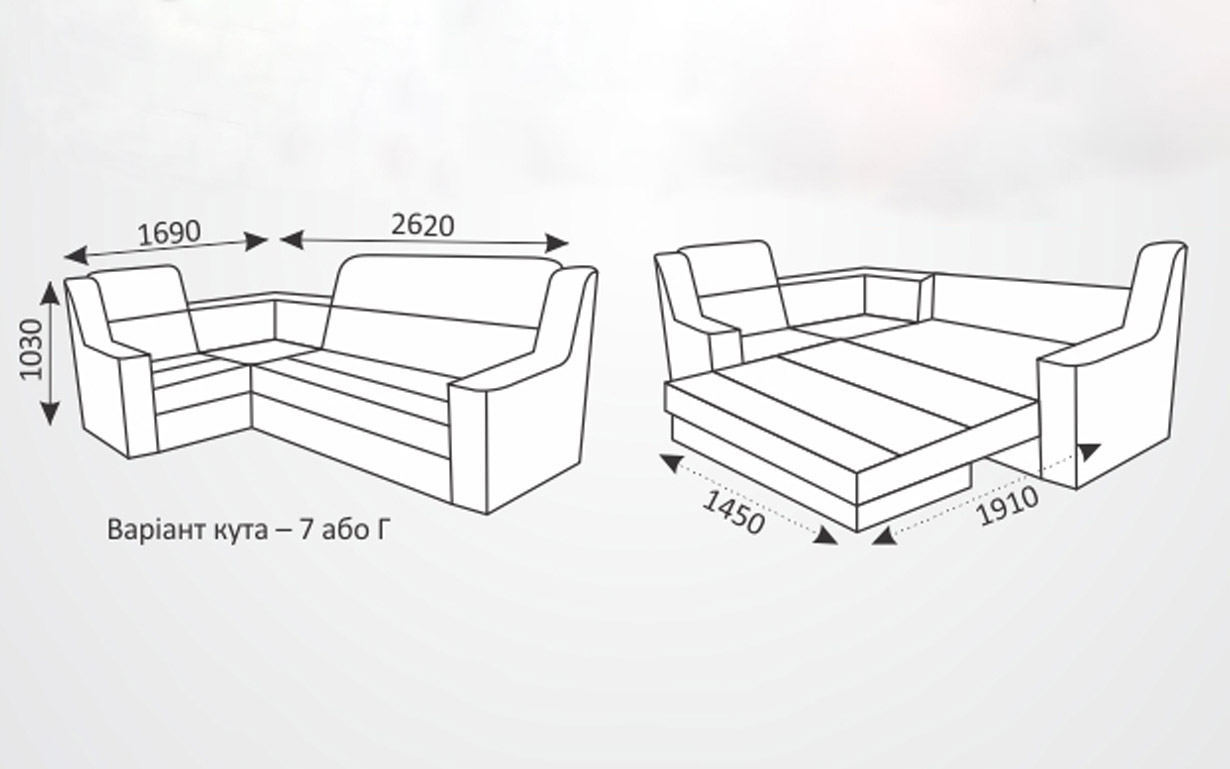 Угловой диван М16 У - Фото_1