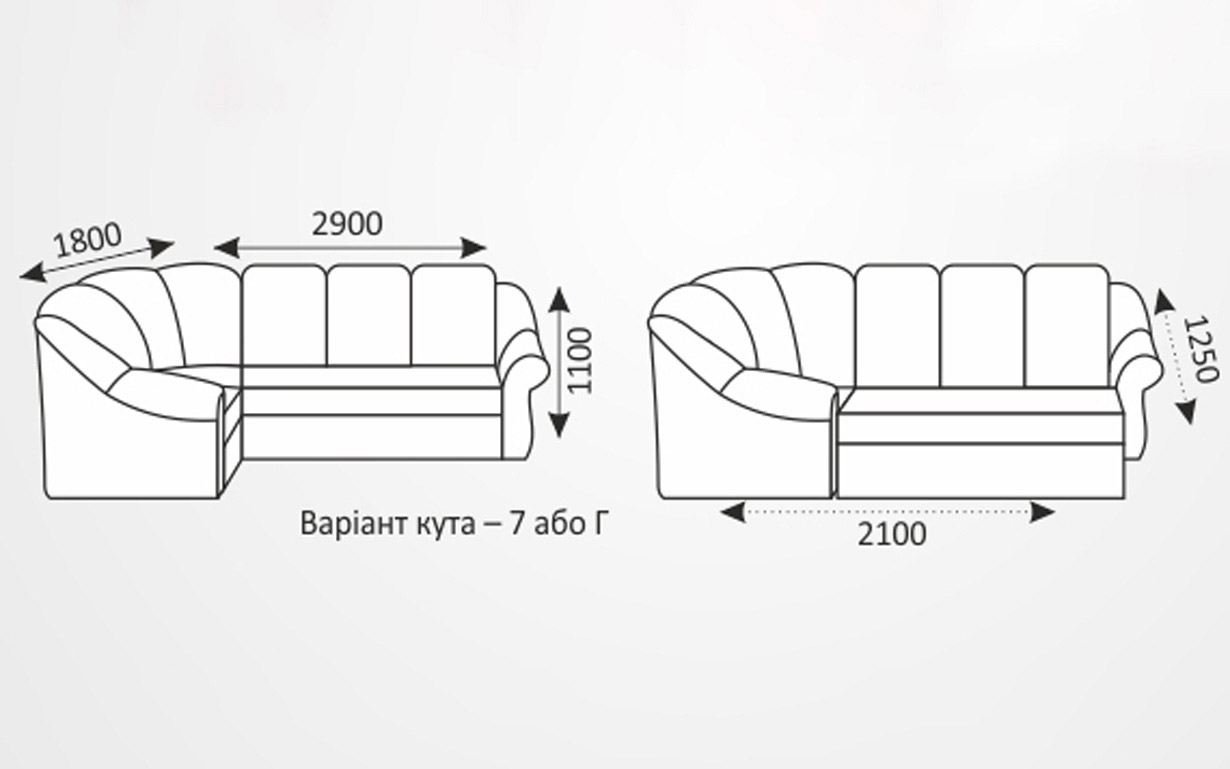 Угловой диван Гуливер (дельфин) - Фото_1