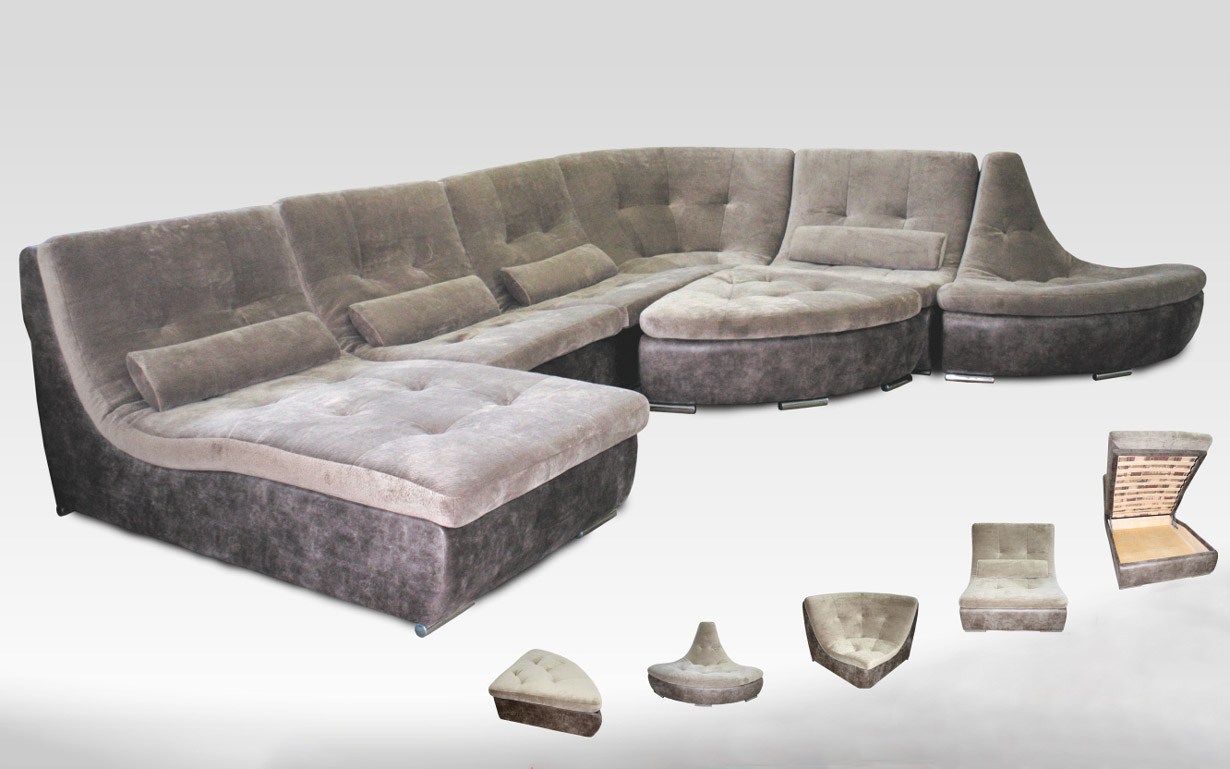 Угловой диван Сальвадор премиум - Фото_1