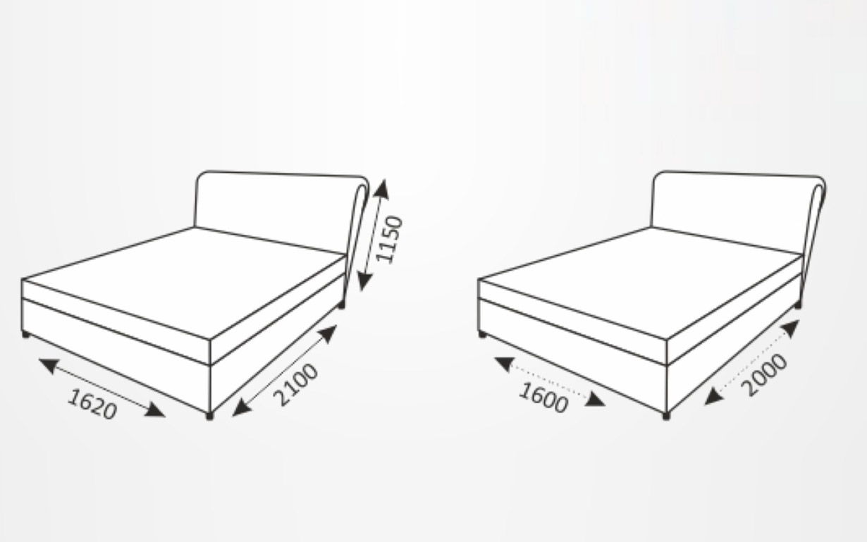 Кровать М51 КР-1 с механизмом (с матрасом) - Фото_2