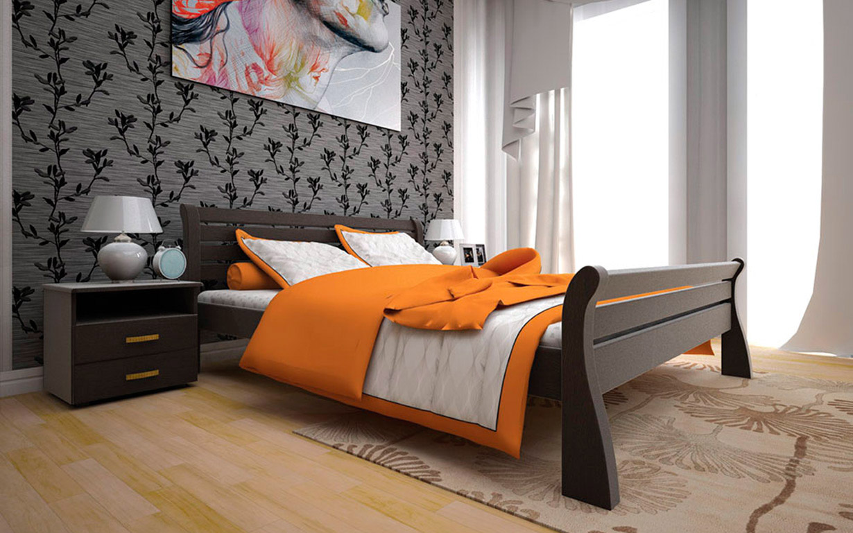 Кровать Атлант 140х190 см. АТМО - Фото