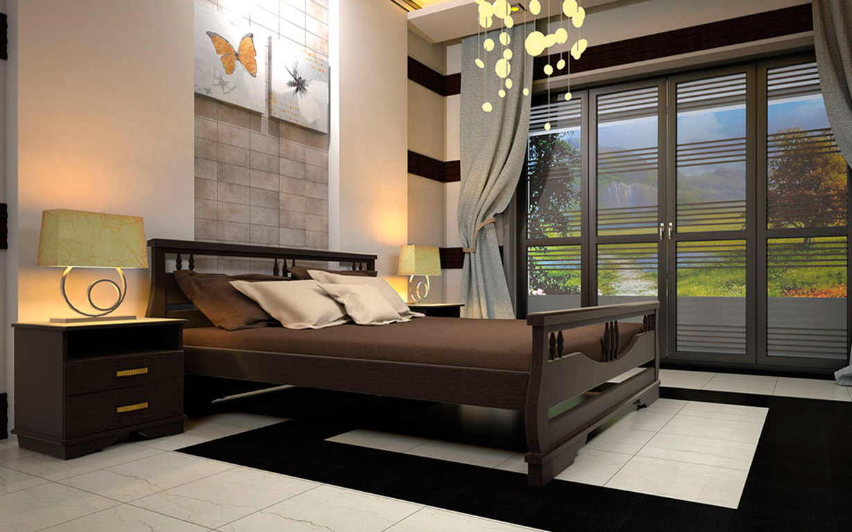 Кровать Т7 КРД №3 140х200 см. АТМО - Фото