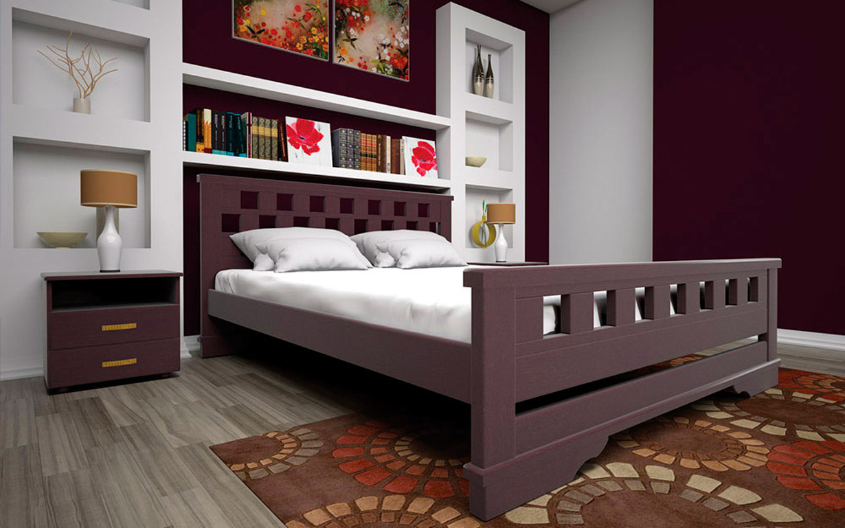 Кровать Т7 КРД №9 140х200 см. АТМО - Фото