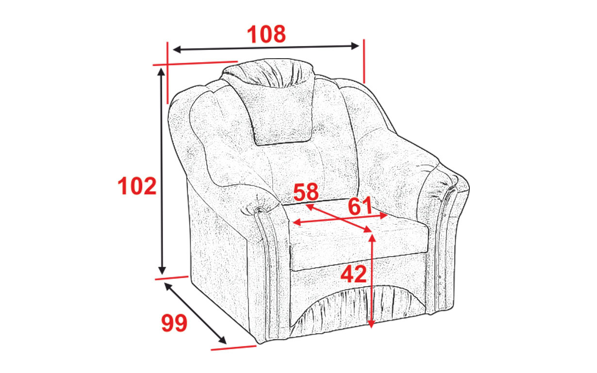 Крісло АМ2 КК - Фото_2