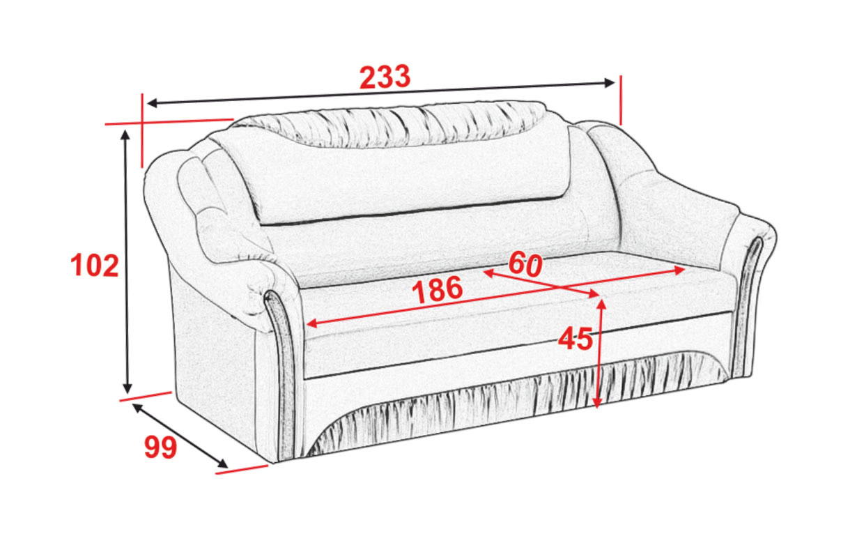 Диван АМ2 Д (дельфін) - Фото_3