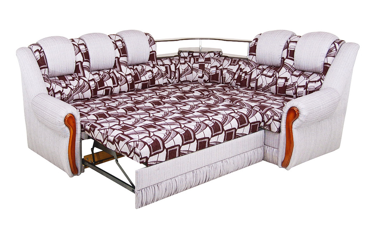 Угловой диван АМ22 У (с полкой) - Фото_1