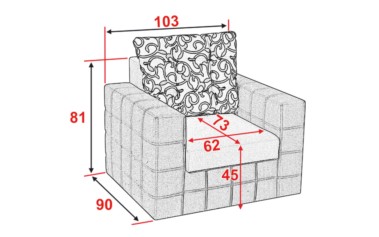 Крісло АМ61 К - Фото_2