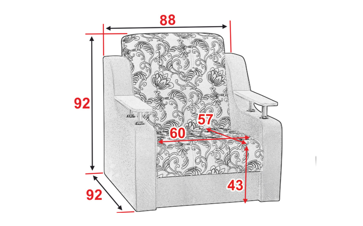 Крісло АМ63 К - Фото_2