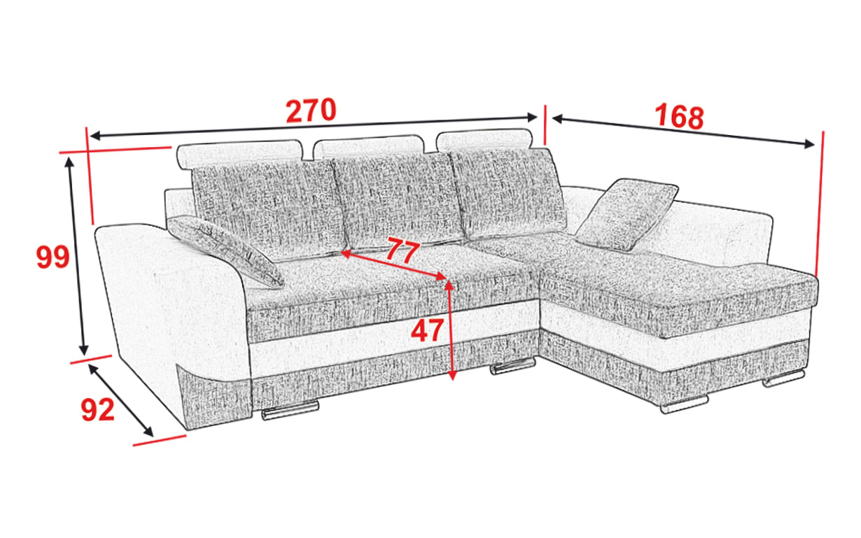 Угловой диван АМ72 У (ниша) - Фото_4