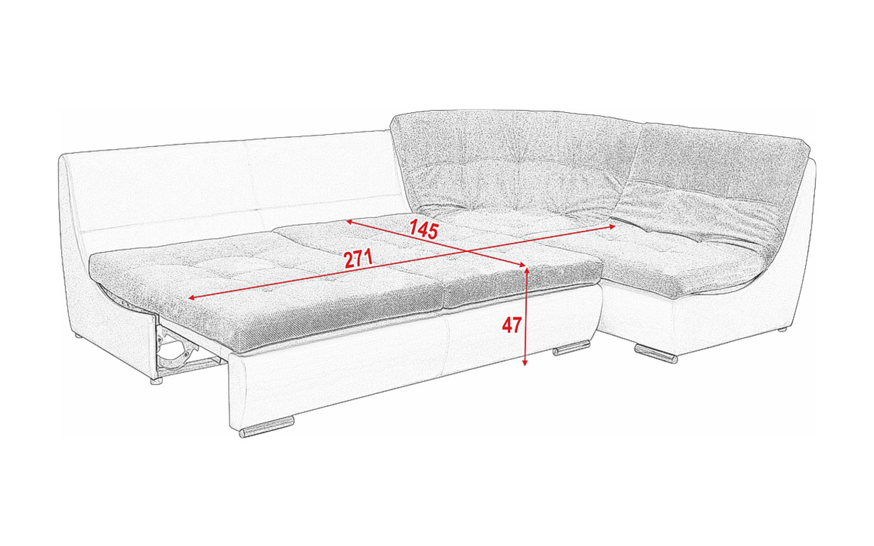 Угловой диван АМ112 (кресло + угол) - Фото_3
