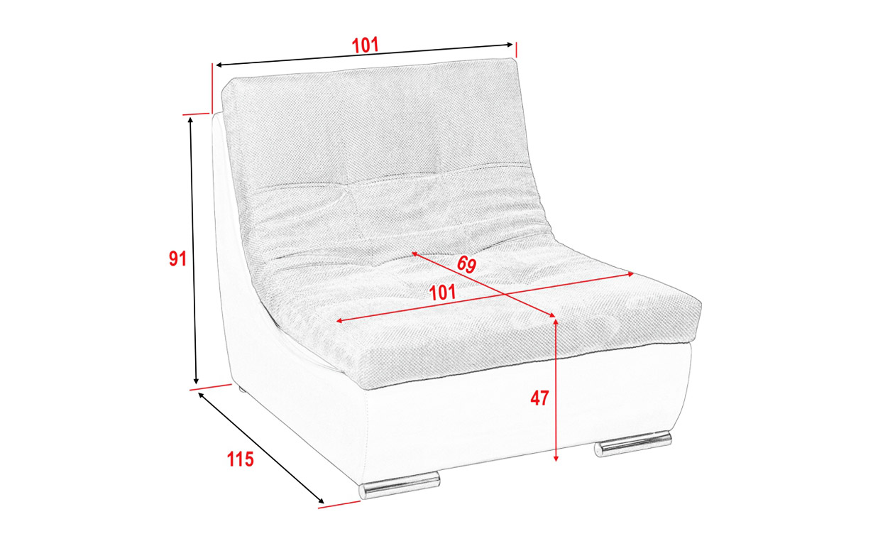 Кресло АМ112 К - Фото_1