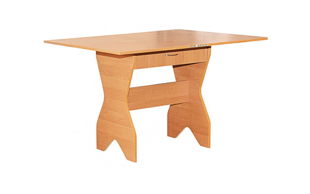 Стол обеденный АМ Раскладной с ящиком - Фото_2