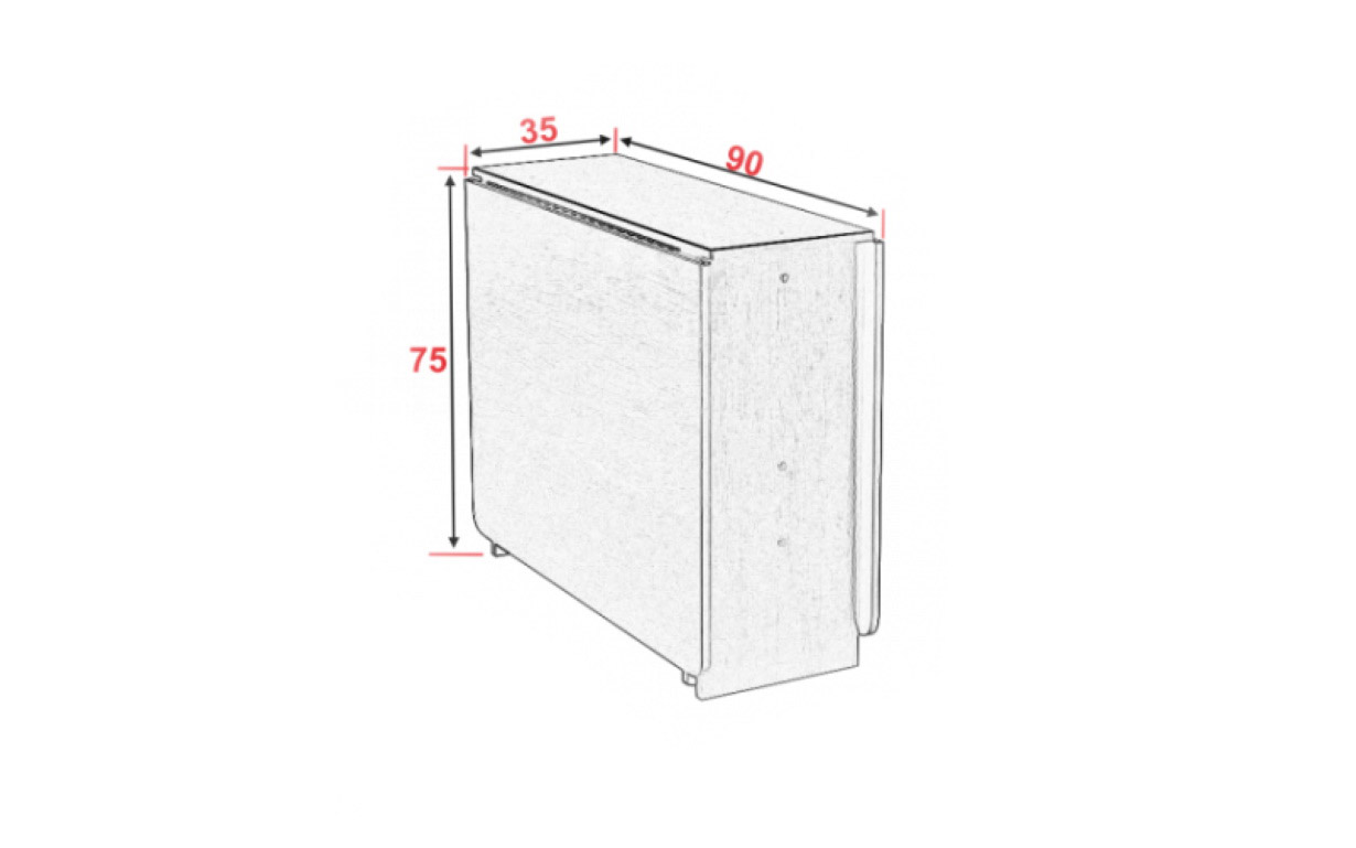 Стол-книжка АМ 2 ножки - Фото_3