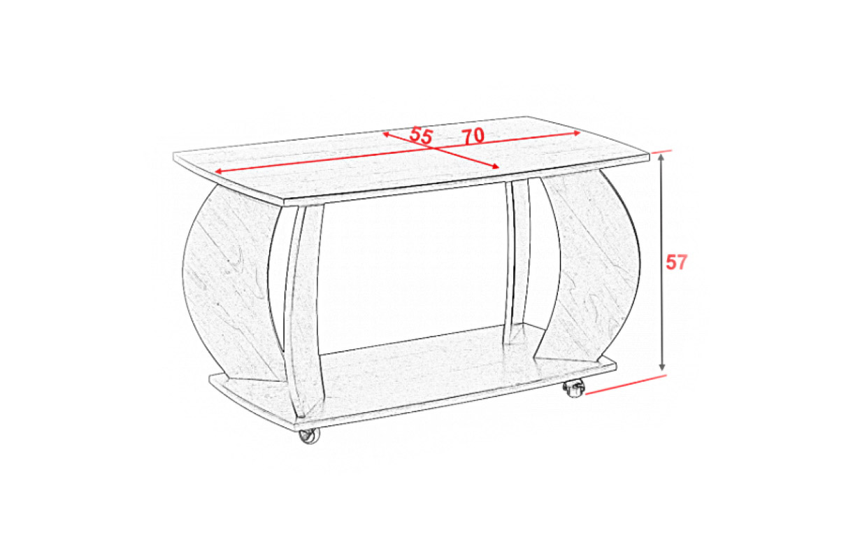 Стол журнальный АМ 24 - Фото_3