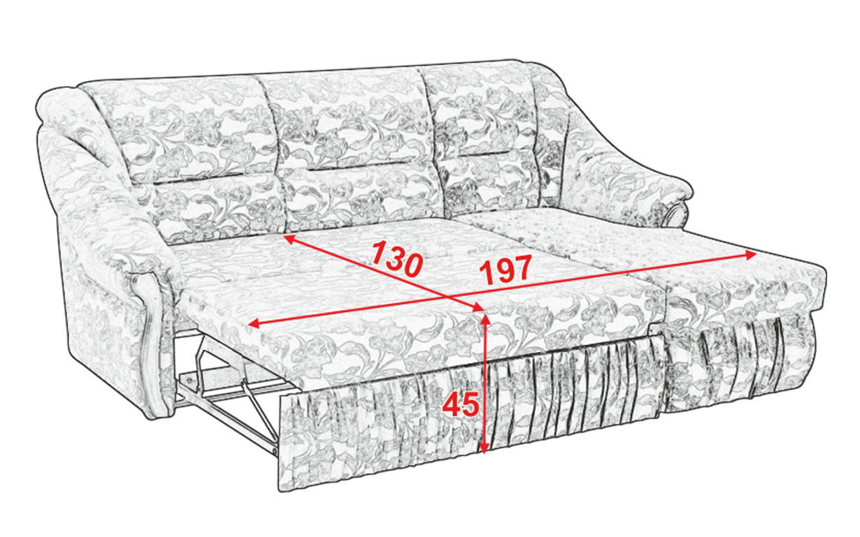 Угловой диван Глория ниша - Фото_4
