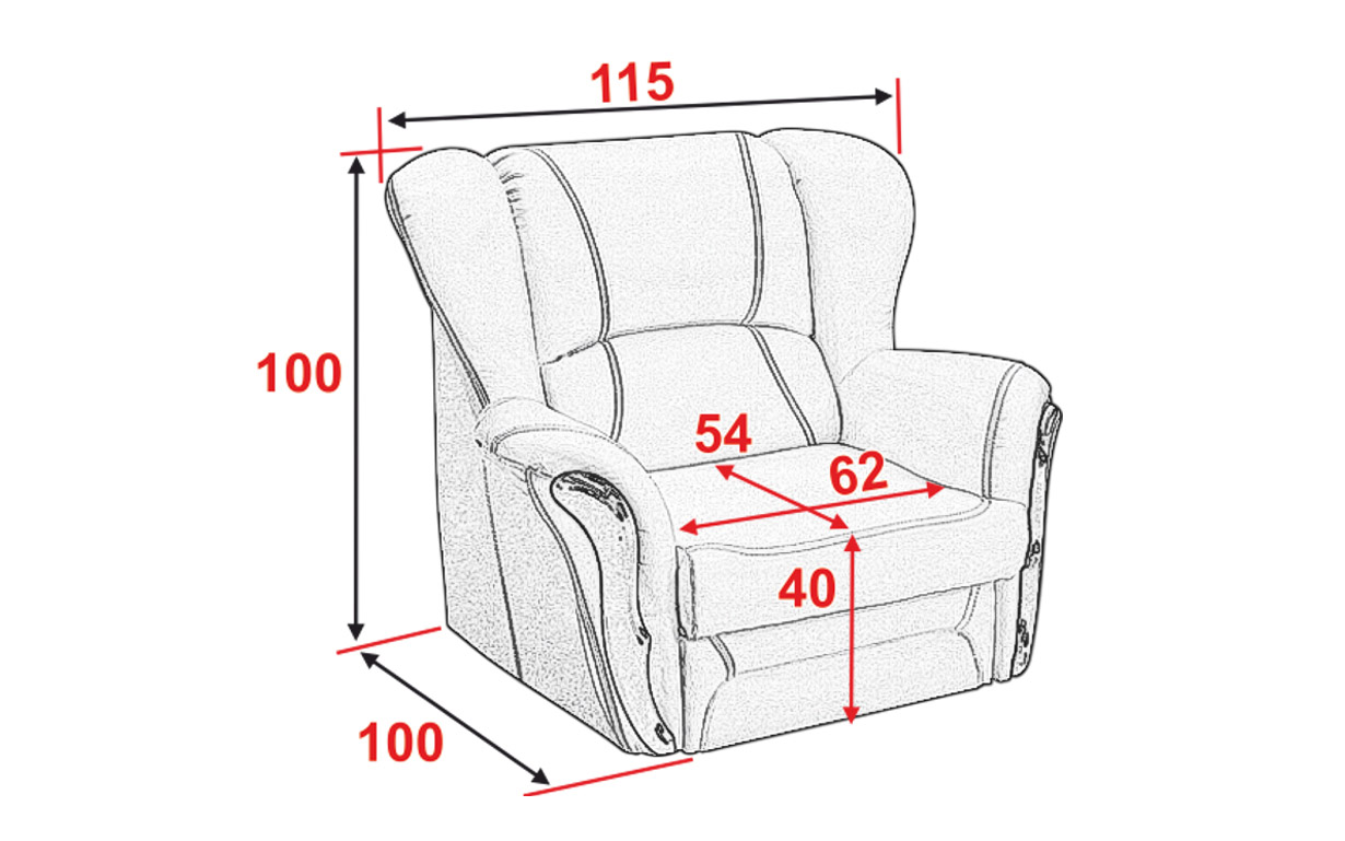 Крісло Мальта (розкладне) - Фото_2