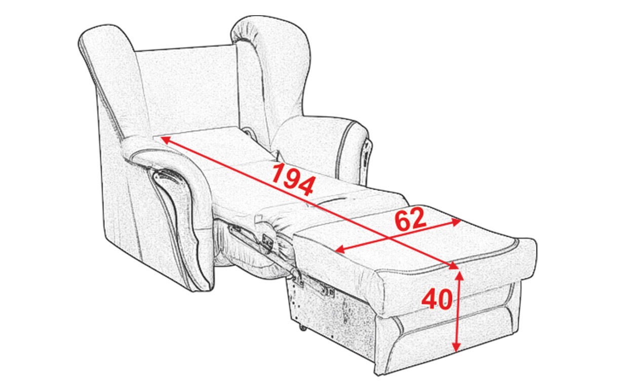 Крісло Мальта (розкладне) - Фото_3