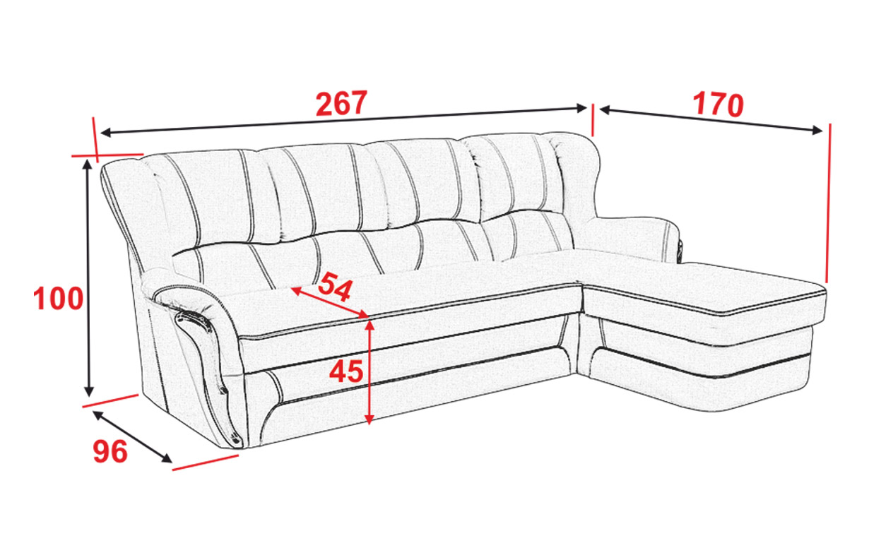 Угловой диван Мальта ниша - Фото_5