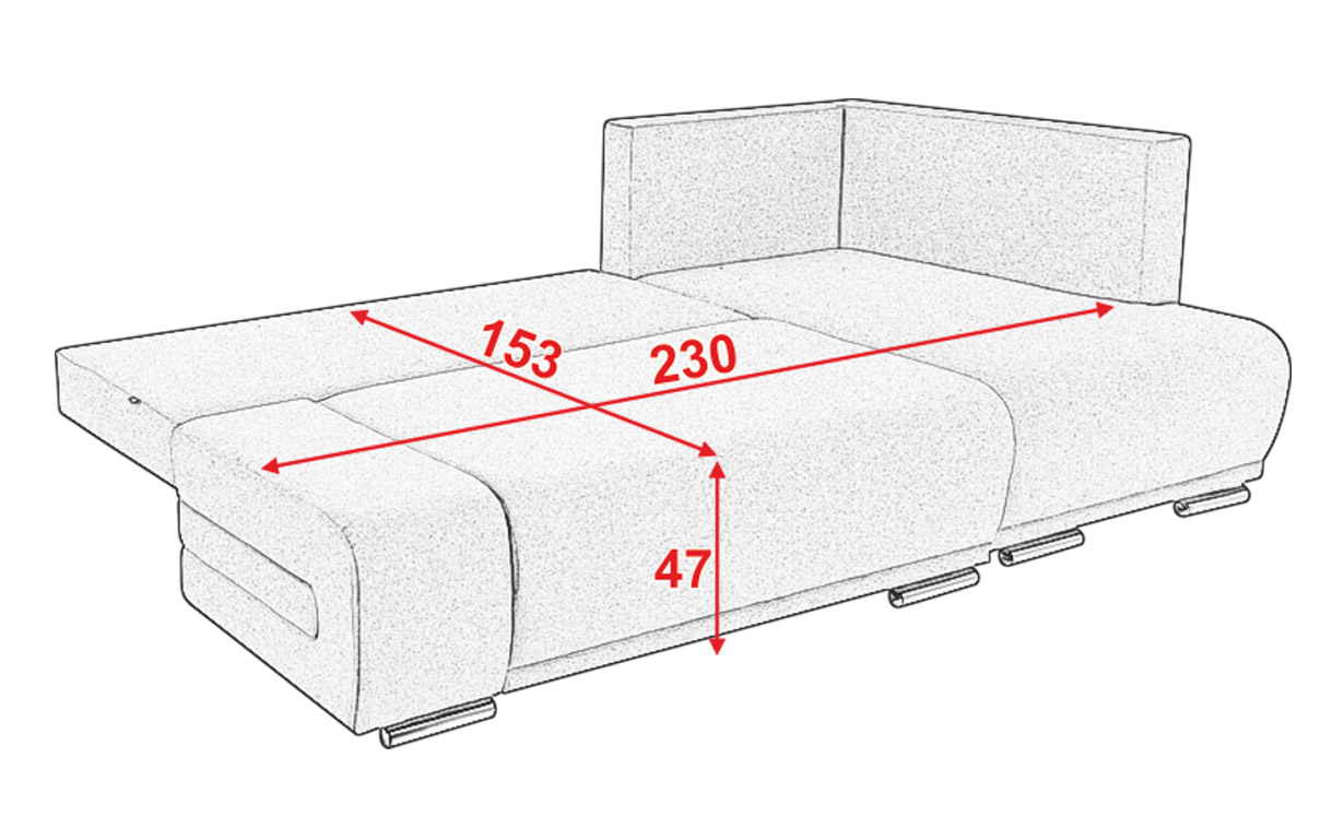 Кутовий диван Парадіз (пружинний блок) - Фото_6