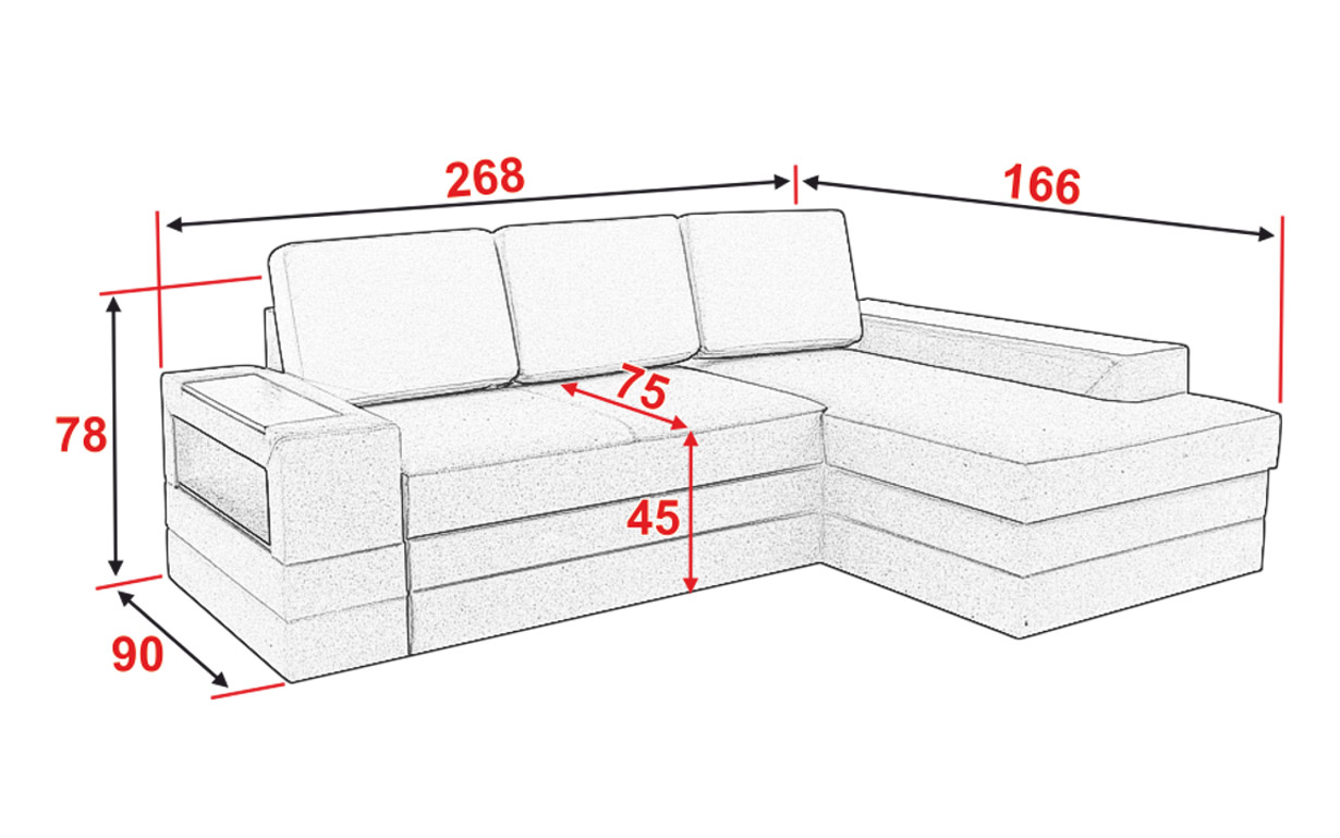 Угловой диван Тема ниша - Фото_3