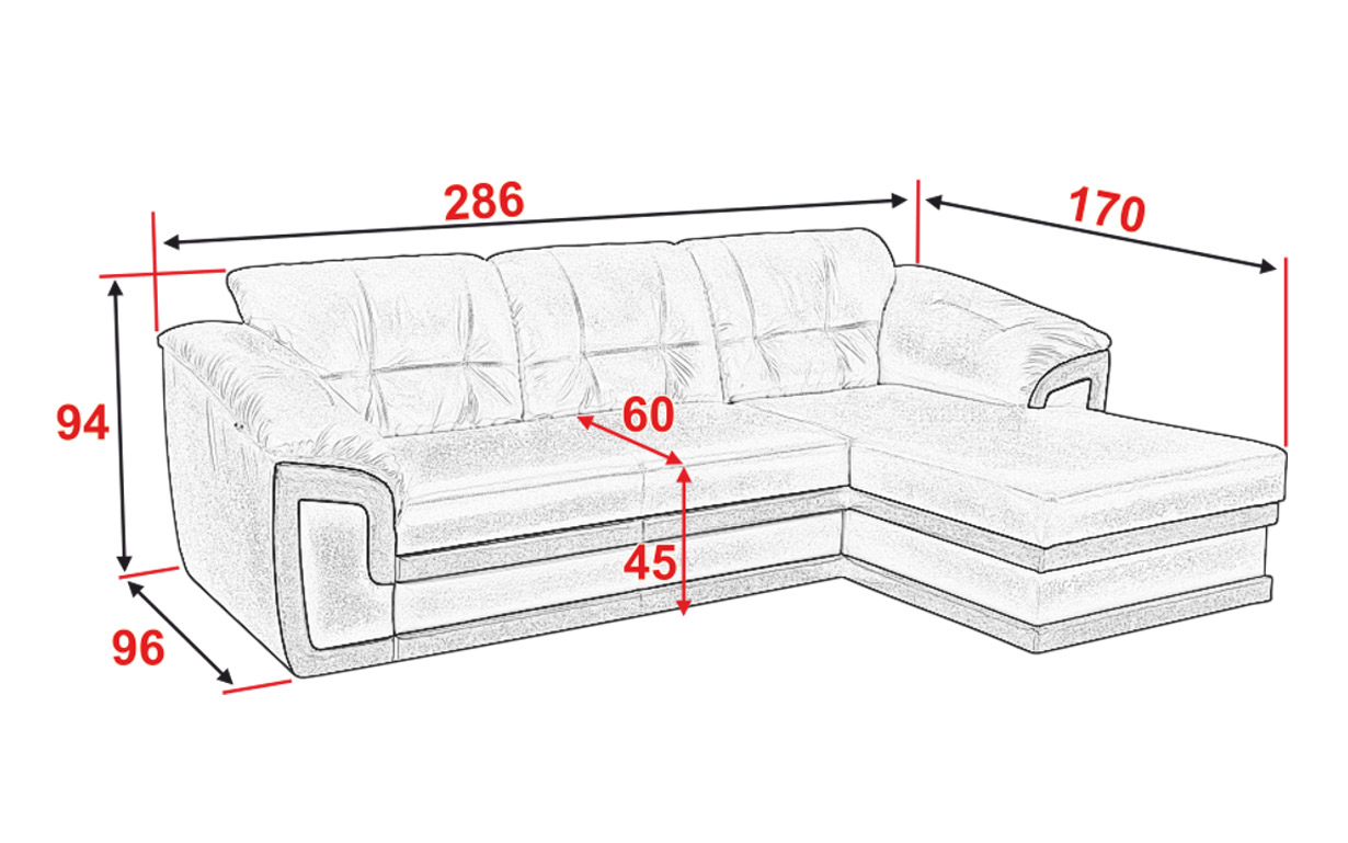 Угловой диван Триумф ниша - Фото_4