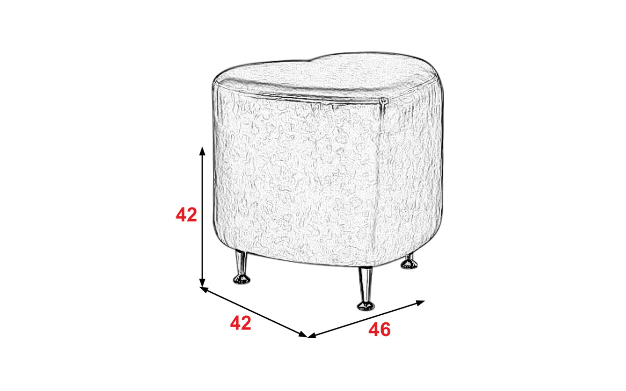 Пуф Сердце - Фото_4