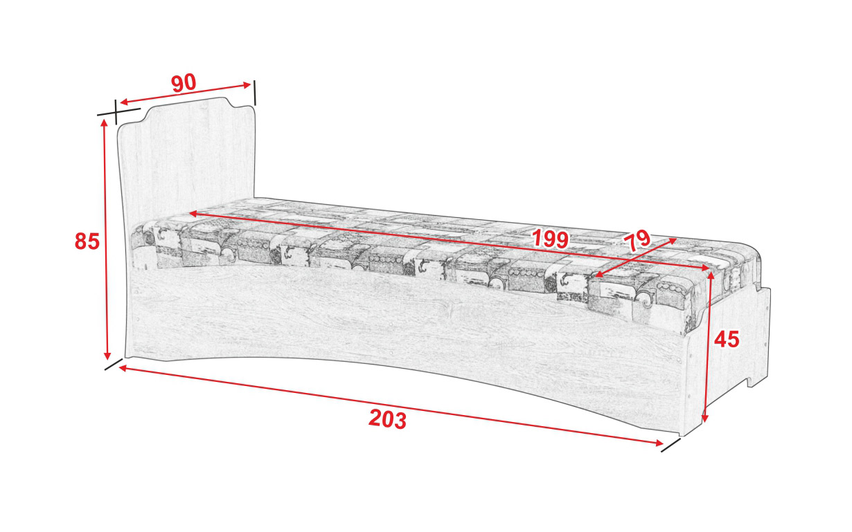 Кровать Калипсо - Фото_2
