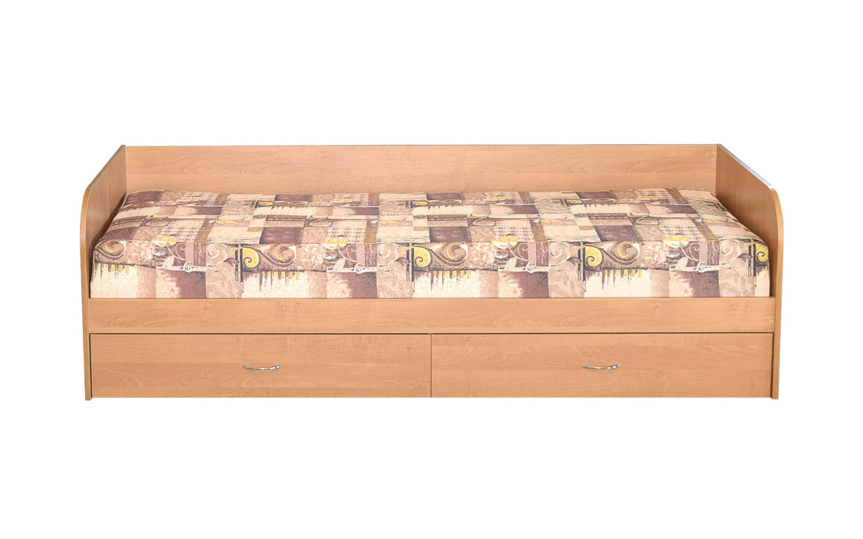 Кровать Мадена (2 подлокотника) 79х199 см. Алис-М - Фото