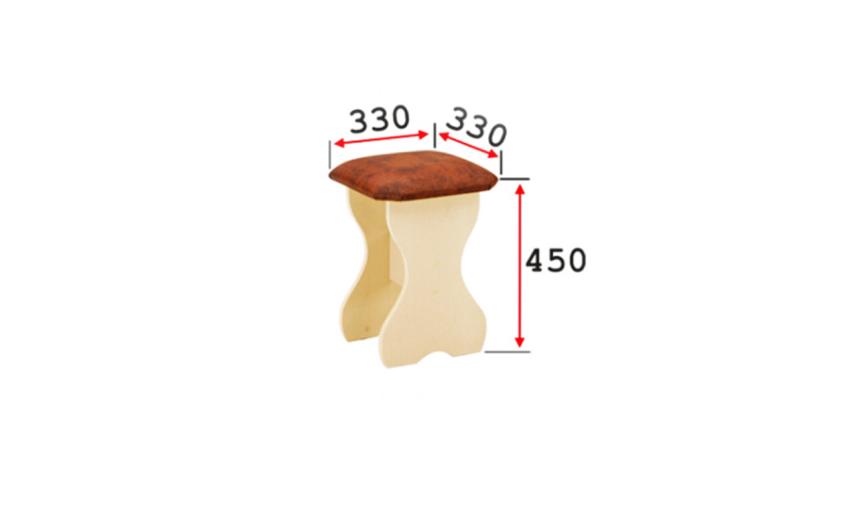 Комплект Меркурий стол (раскладной) + 4 табурета - Фото_3