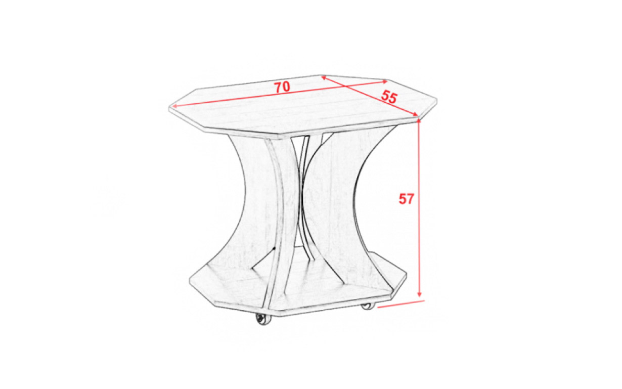 Стол журнальный Адриана - Фото_2