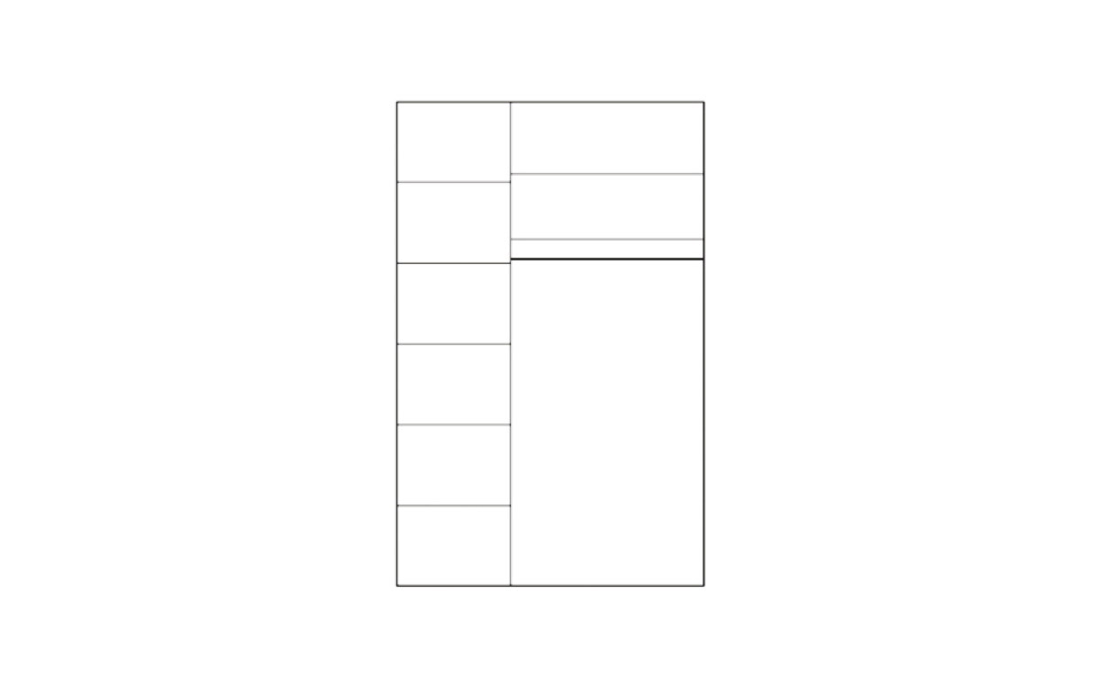 Шкаф-купе Премиум (1 зеркало) - Фото_2