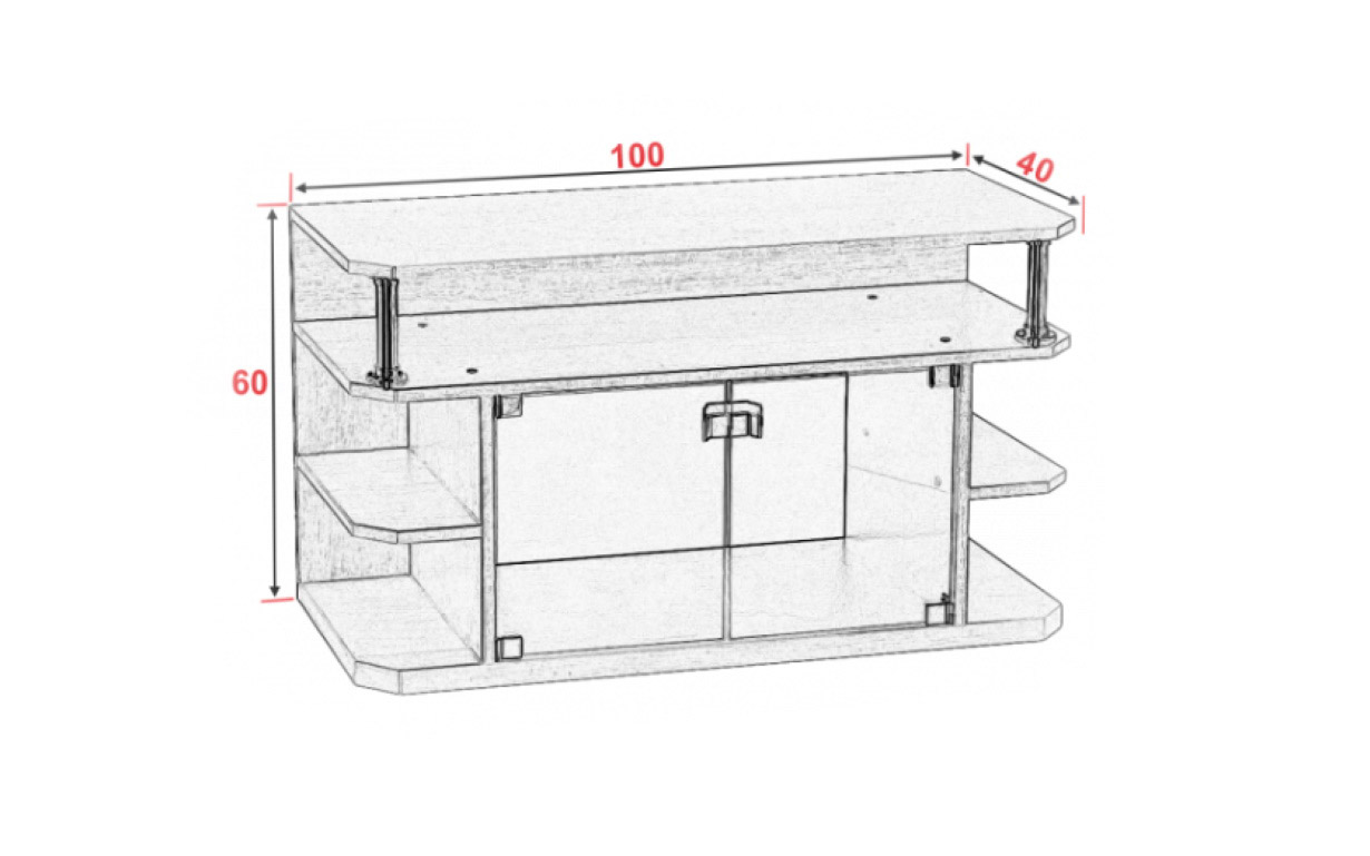 Тумба ТВ №2 - Фото_2