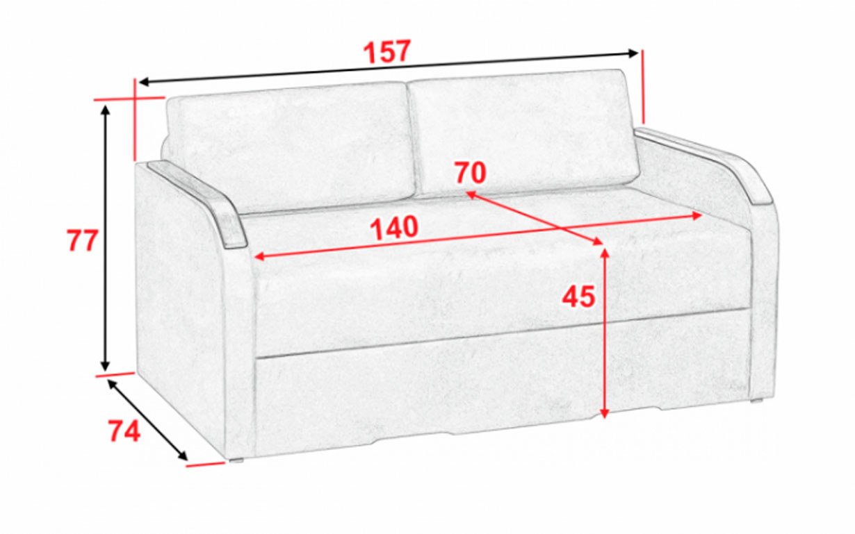 Диван Фиксик 1 с накладками - Фото_5