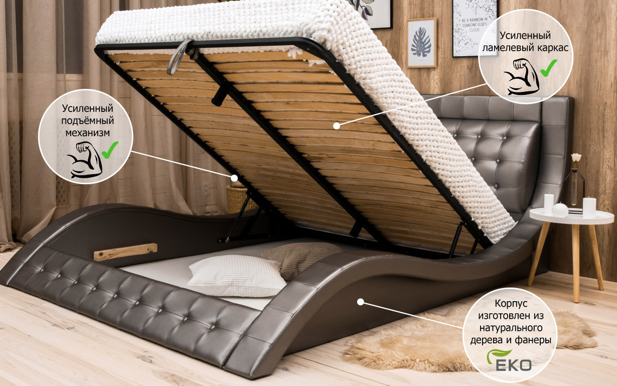 Кровать New Line с механизмом - Фото_6