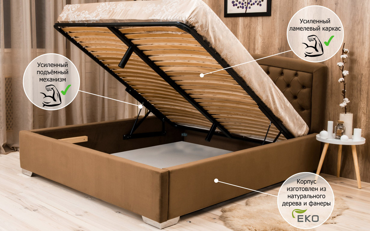 Кровать Гоа с механизмом - Фото_6