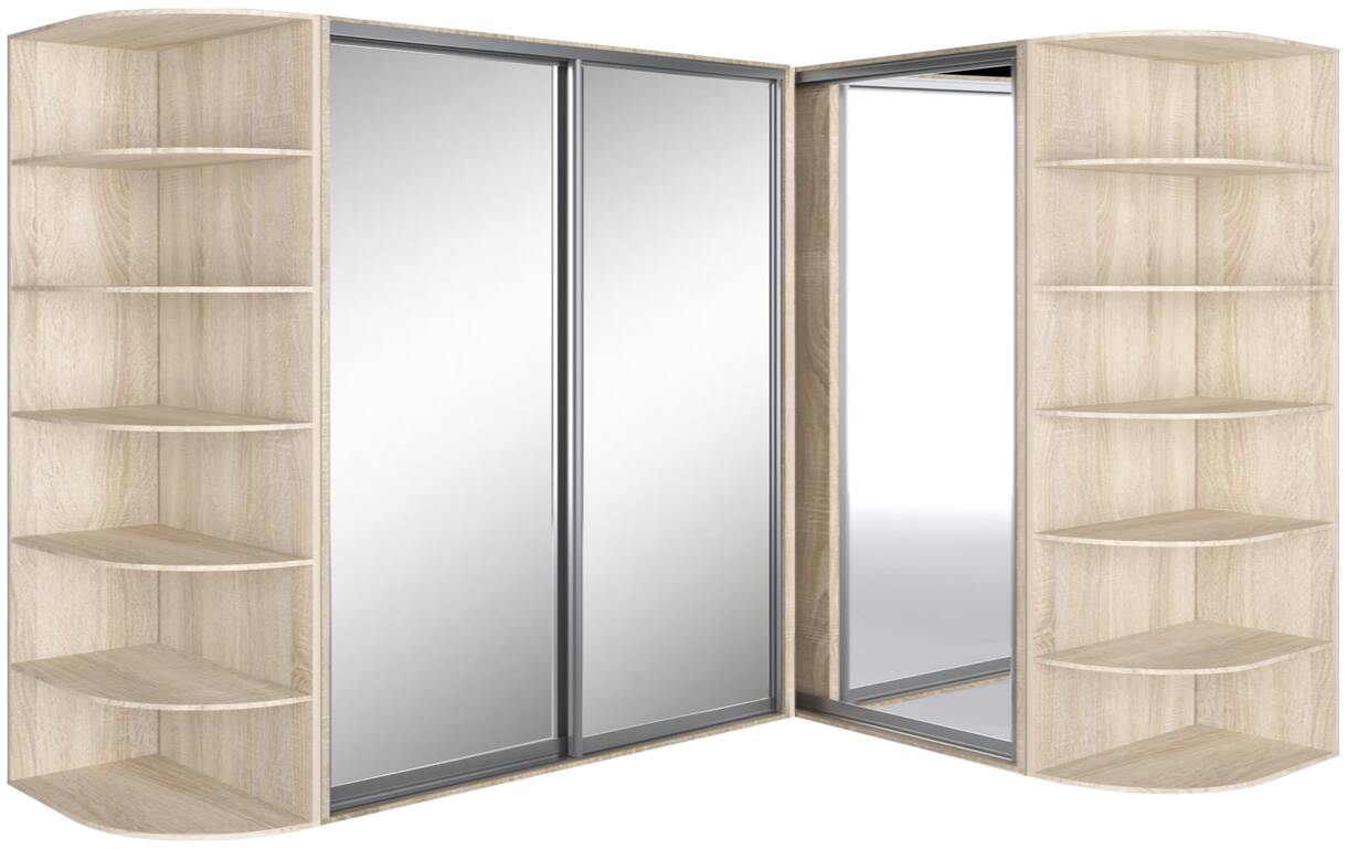 Угловой шкаф-купе (приставной) 120х60х240 см., 120х60х240 см. Феникс Мебель - Фото
