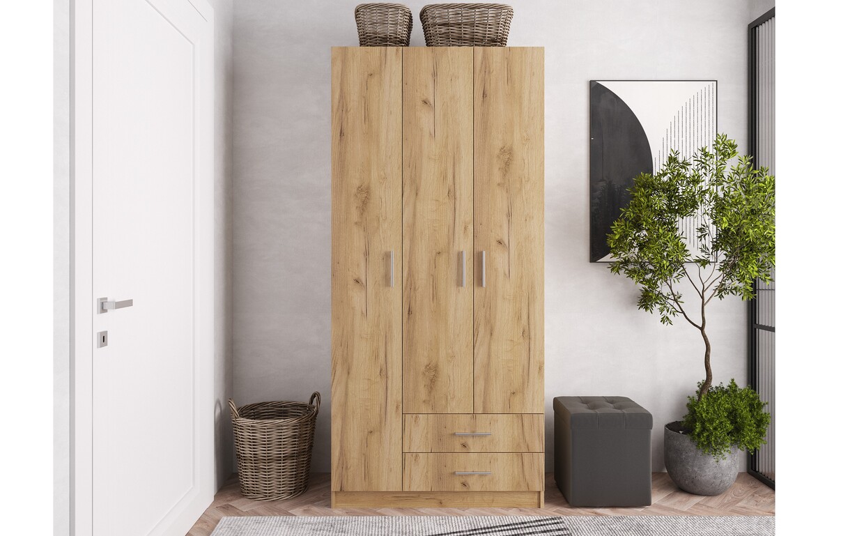 Шкаф Куба  3Д 2Ш 1200 Феникс Мебель - Фото