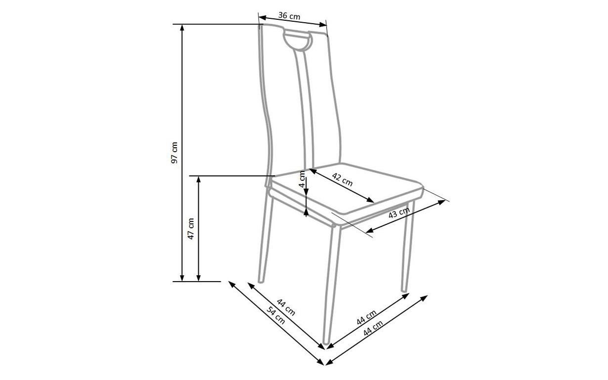 Стул K202 black - Фото_2